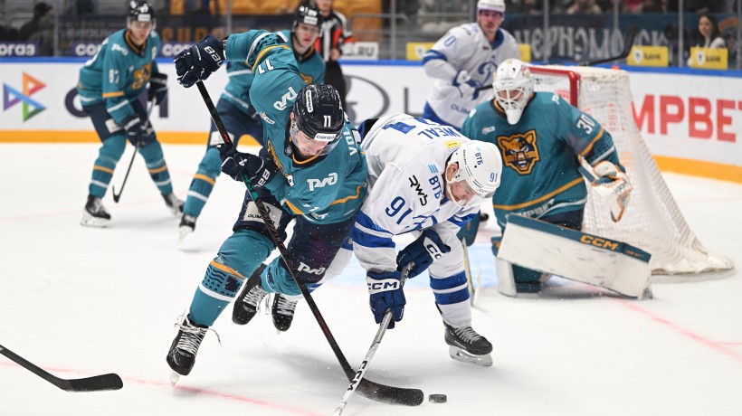 Неудачное начало. «Динамо» уступает ХК «Сочи»