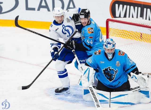 24.03.2026. 1/8 плей-офф Кубка Гагарина. «Динамо-Минск» — «Динамо» Москва. Матч 1