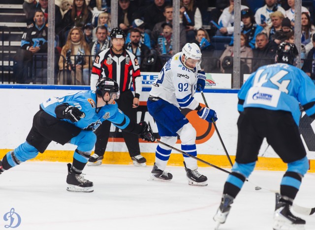 24.03.2026. 1/8 плей-офф Кубка Гагарина. «Динамо-Минск» — «Динамо» Москва. Матч 1