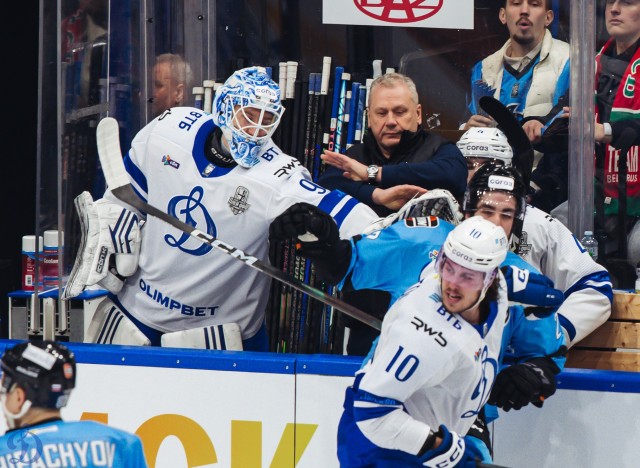 24.03.2026. 1/8 плей-офф Кубка Гагарина. «Динамо-Минск» — «Динамо» Москва. Матч 1
