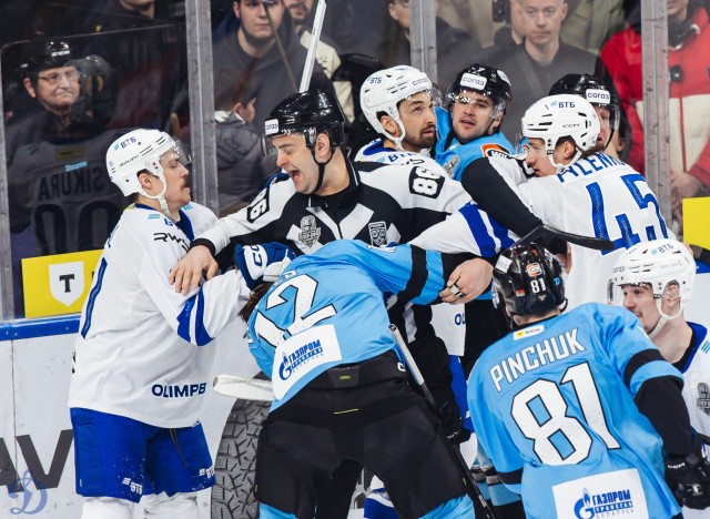 24.03.2026. 1/8 плей-офф Кубка Гагарина. «Динамо-Минск» — «Динамо» Москва. Матч 1