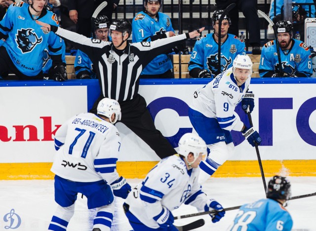 24.03.2026. 1/8 плей-офф Кубка Гагарина. «Динамо-Минск» — «Динамо» Москва. Матч 1