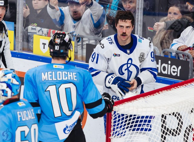 24.03.2026. 1/8 плей-офф Кубка Гагарина. «Динамо-Минск» — «Динамо» Москва. Матч 1