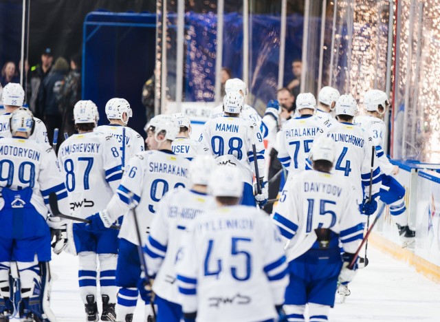 26.03.2026. 1/8 плей-офф Кубка Гагарина. «Динамо-Минск» — «Динамо» Москва. Матч 2