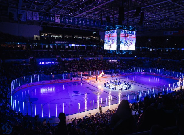 28.03.2026. 1/8 плей-офф Кубка Гагарина. «Динамо-Минск» — «Динамо» Москва. Матч 3