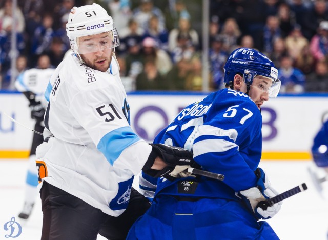 28.03.2026. 1/8 плей-офф Кубка Гагарина. «Динамо-Минск» — «Динамо» Москва. Матч 3