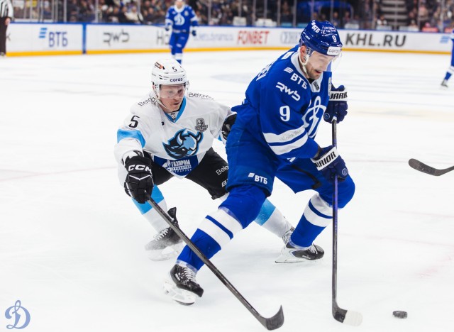 28.03.2026. 1/8 плей-офф Кубка Гагарина. «Динамо-Минск» — «Динамо» Москва. Матч 3